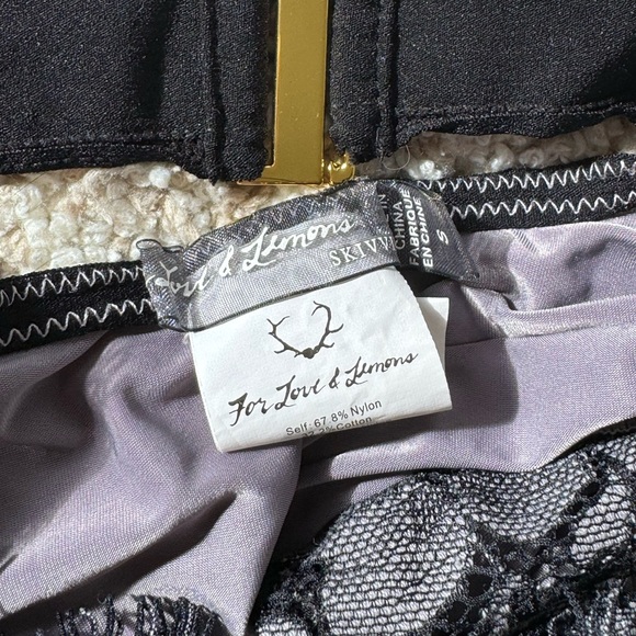 SKIVVIES by For Love & Lemons Loucette Lace Panty 🍋 - Picture 6 of 6